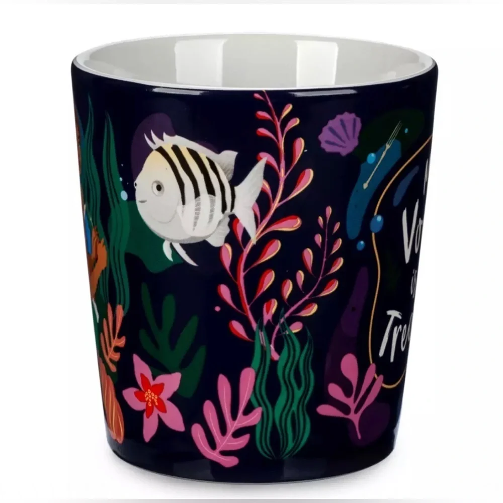 Disney Ariel (2023) “ My voice is my treasure” cup! Beautiful w gold handle.